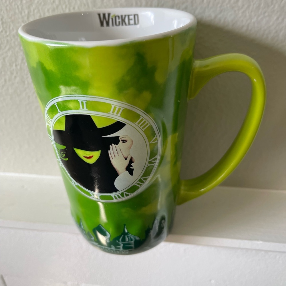 Wicked Broadway Musical One Short Day Detailed Coffee Mug Cup 2018. - Picture 1 of 4